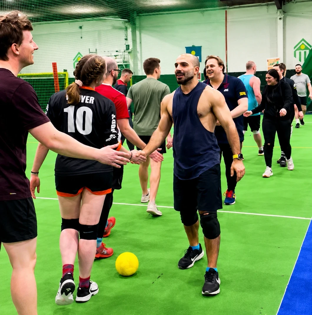 Melbourne Dodgeball players post-game