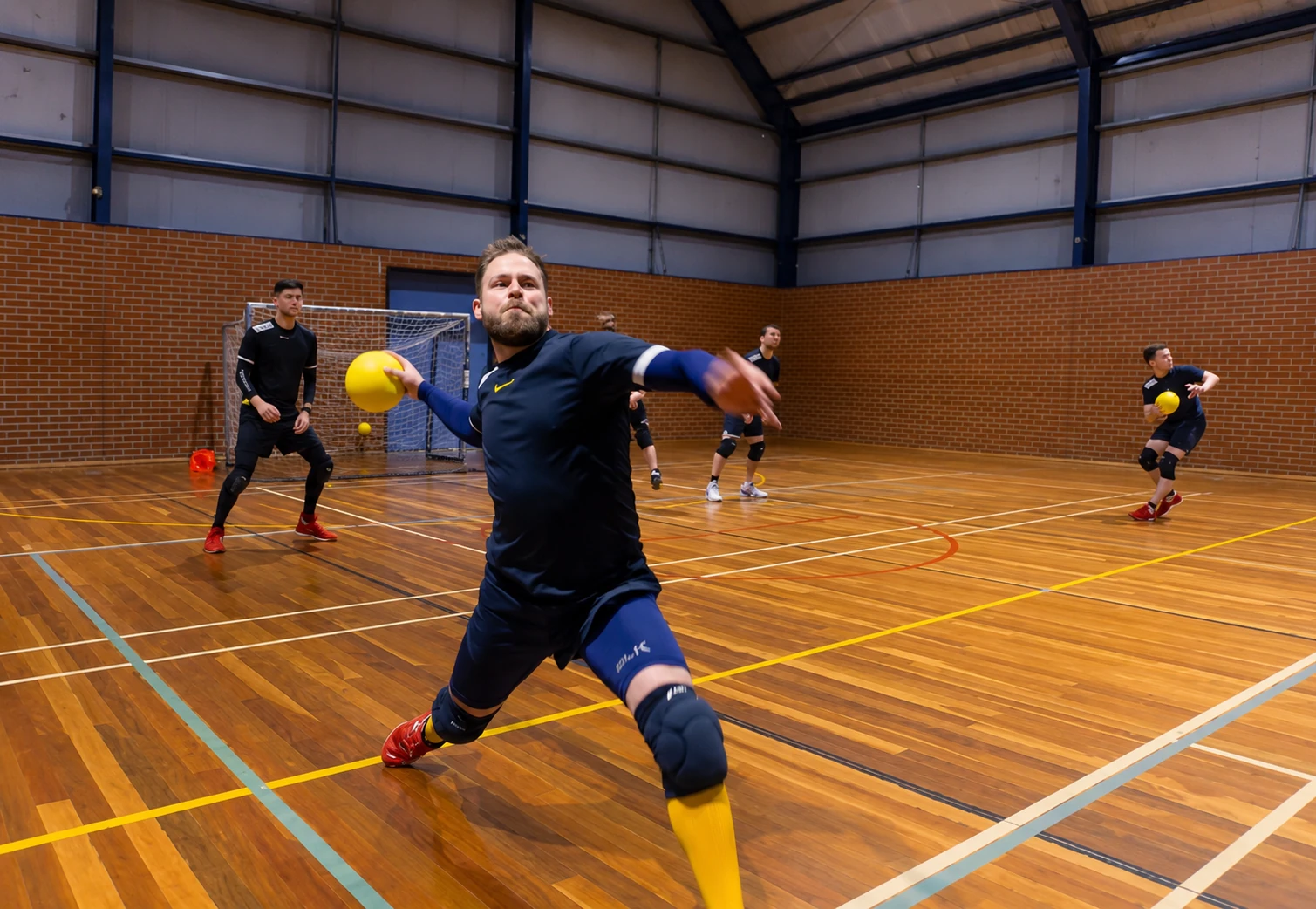 Melbourne Dodgeball action